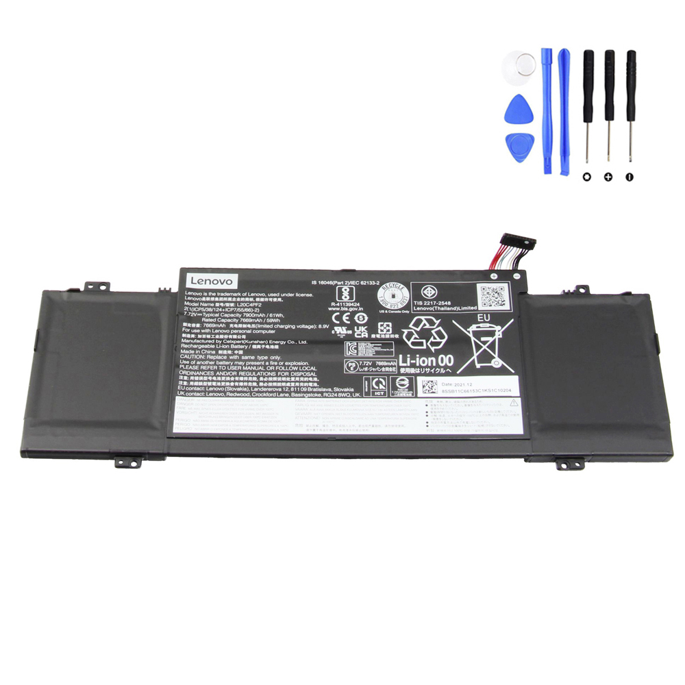 61Wh Lenovo L20C4PF2 Battery