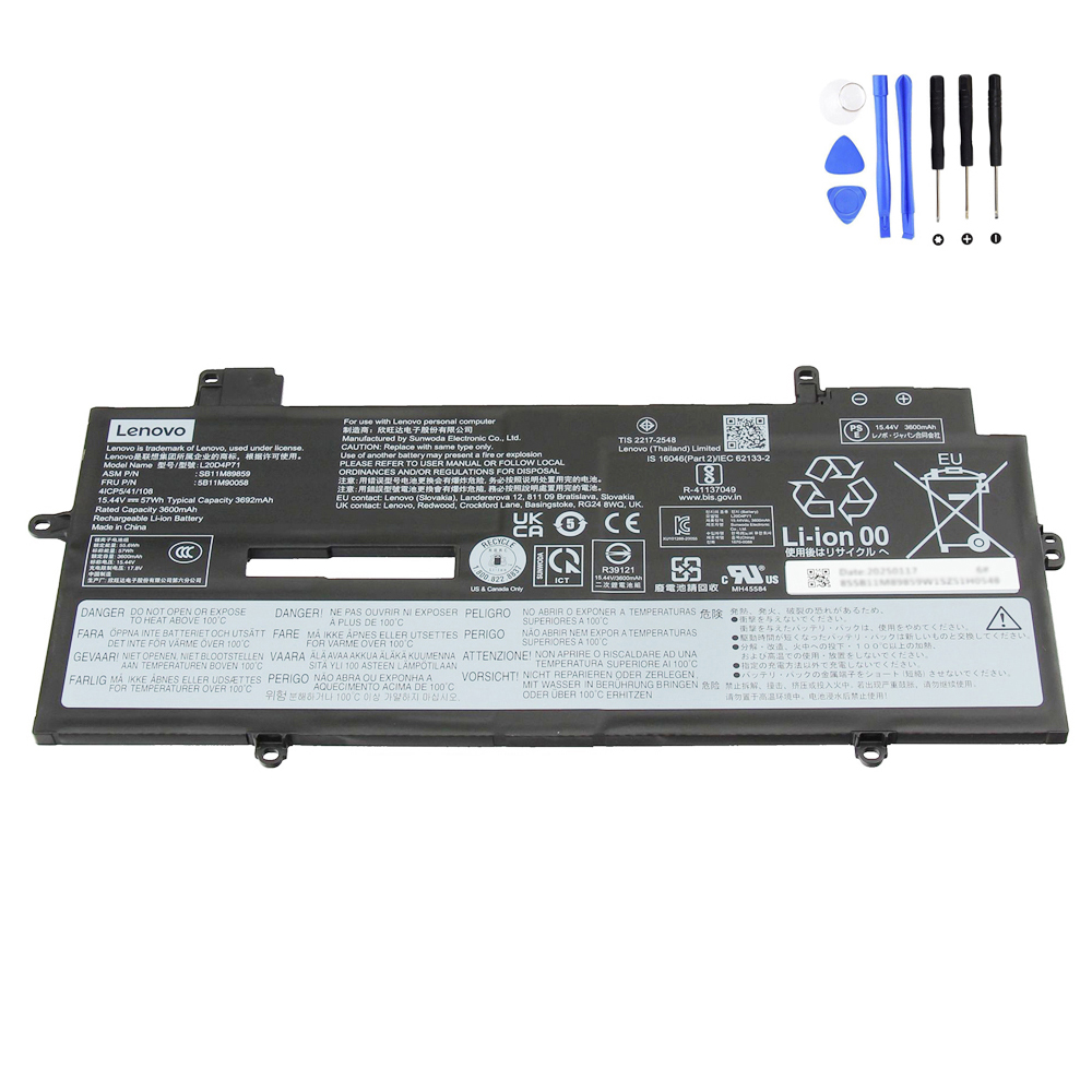 57Wh Lenovo L20D4P71 Battery