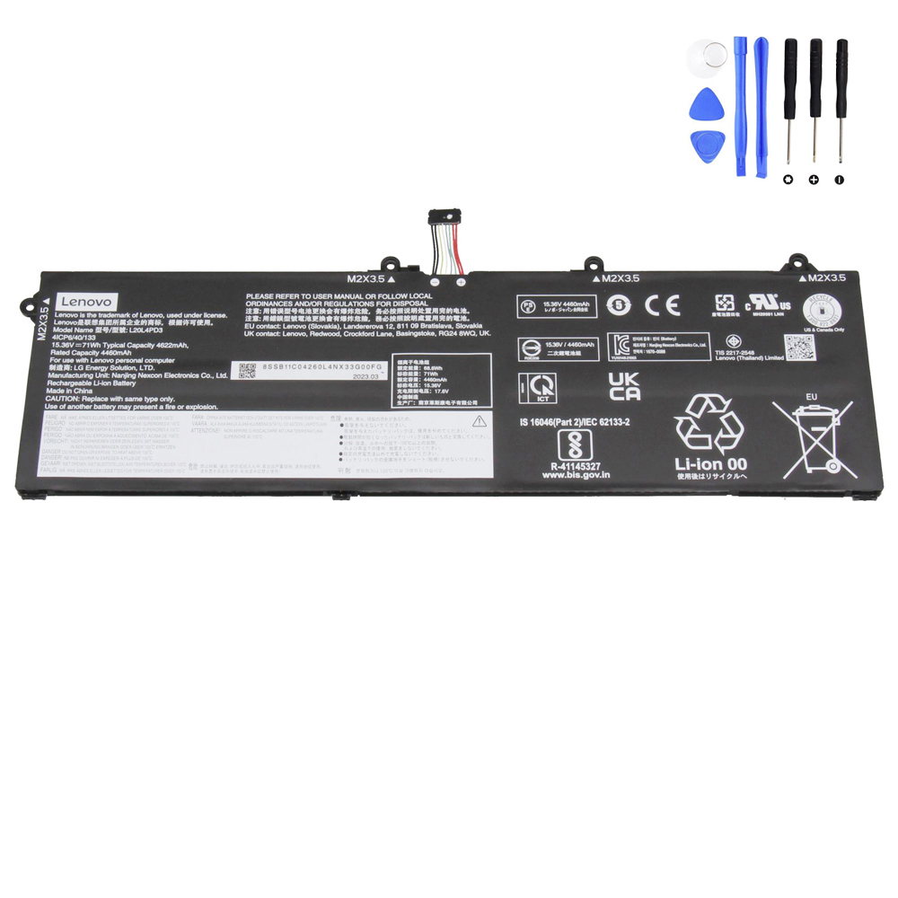 71Wh Lenovo L20L4PD3 Battery