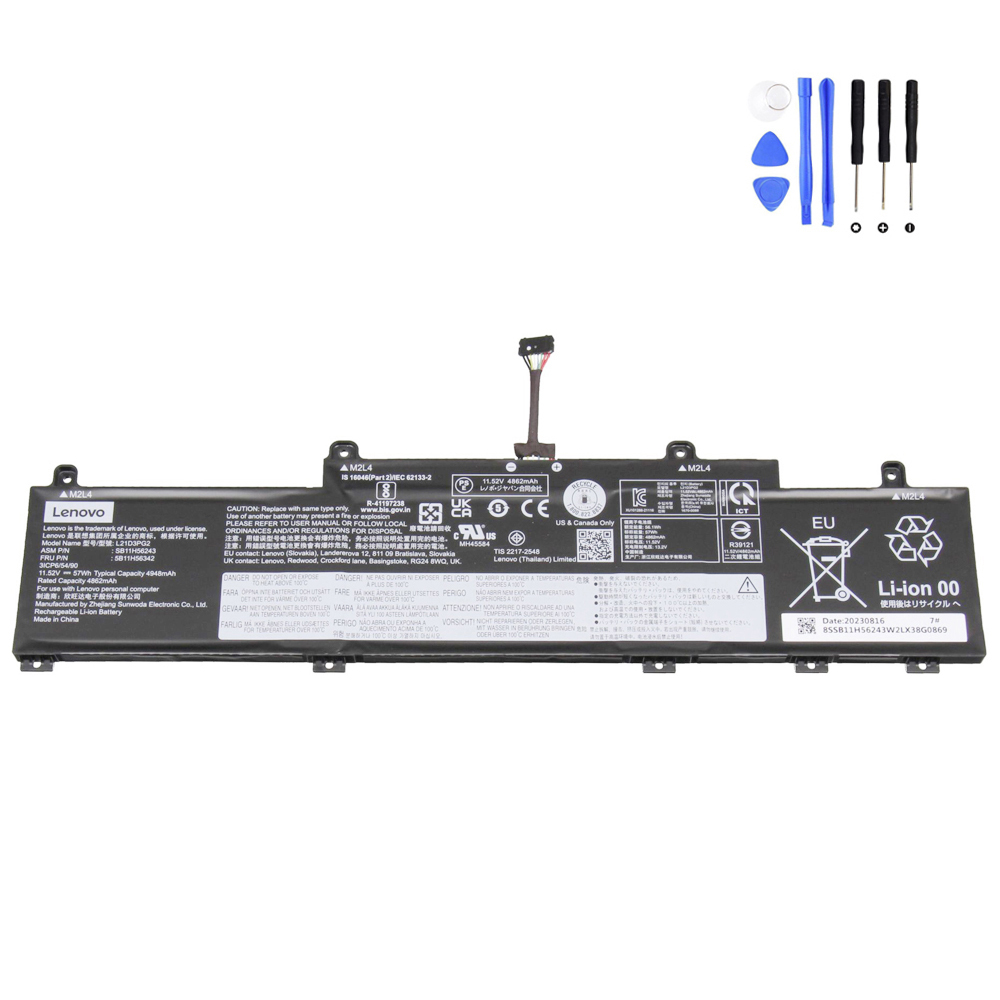 57Wh Lenovo L21D3PG2 Battery