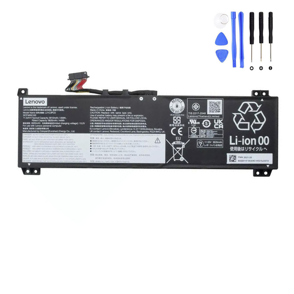 45Wh Lenovo L21M3PC0 Battery