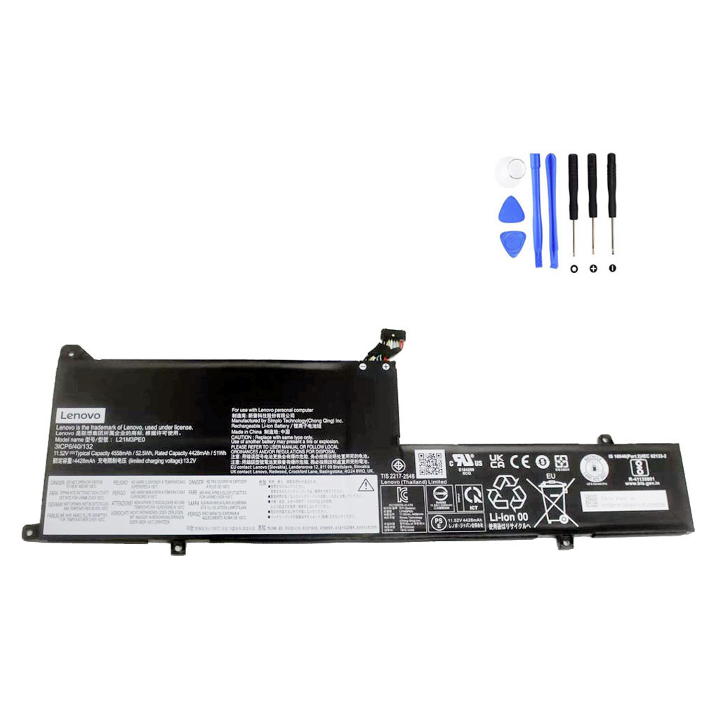 52.5Wh Lenovo L21M3PE0 Battery