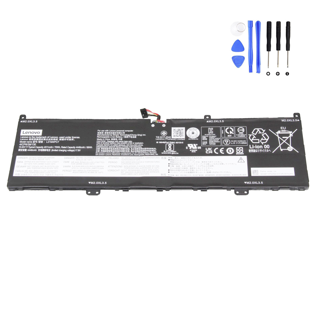 70Wh Lenovo L21M4PC7 Battery