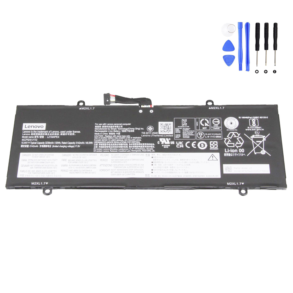 50Wh Lenovo L21M4PE4 Battery