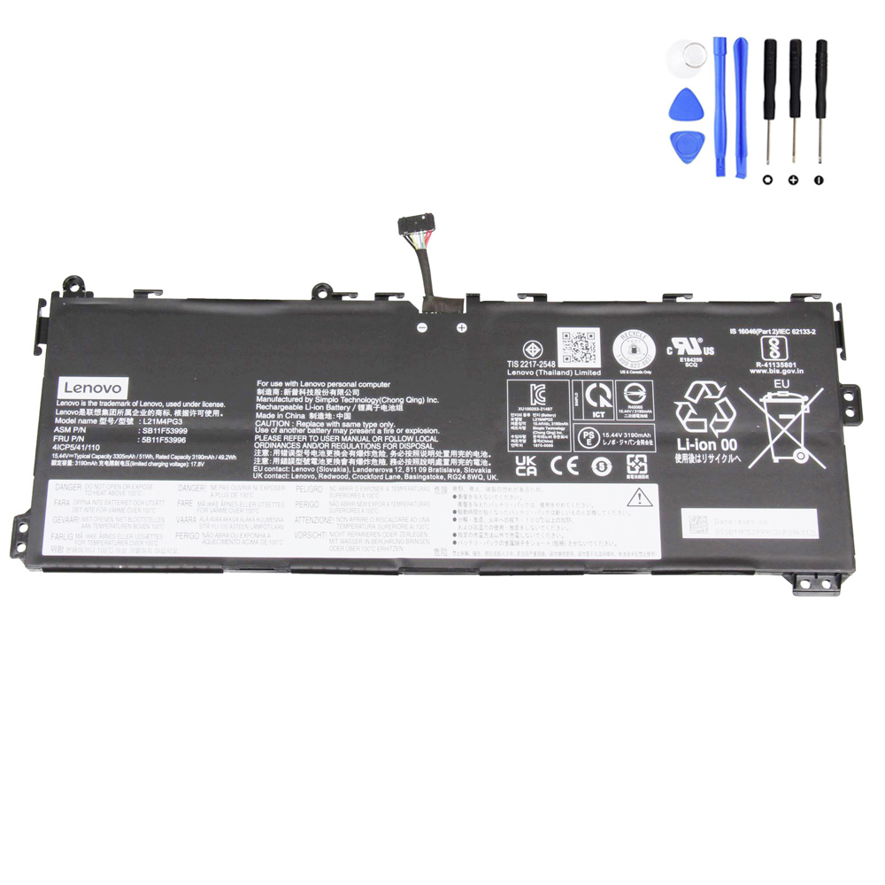 51Wh Lenovo L21M4PG3 Battery