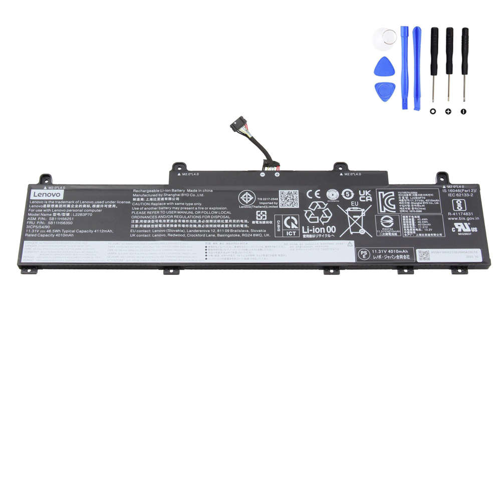 46.62Wh Lenovo L22B3P70 Battery