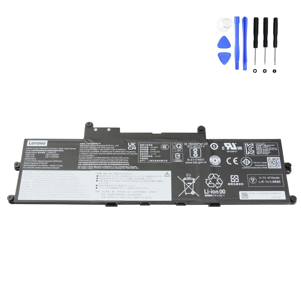 57Wh Lenovo L22B3P73 Battery