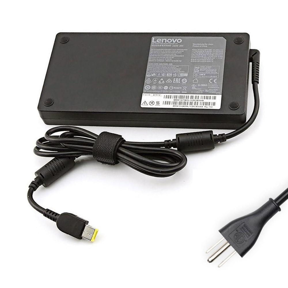 20V 11.5A 230W Lenovo Slim Tip AC Adapter Charger
