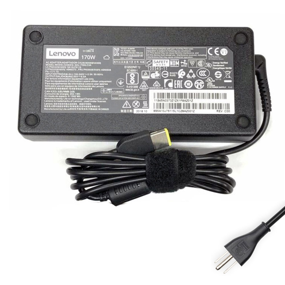 20V 8.5A 170W Lenovo Slim Tip AC Adapter Charger-Compact size