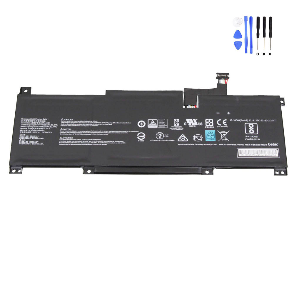 53.8Wh MSI BTY-M491 Battery