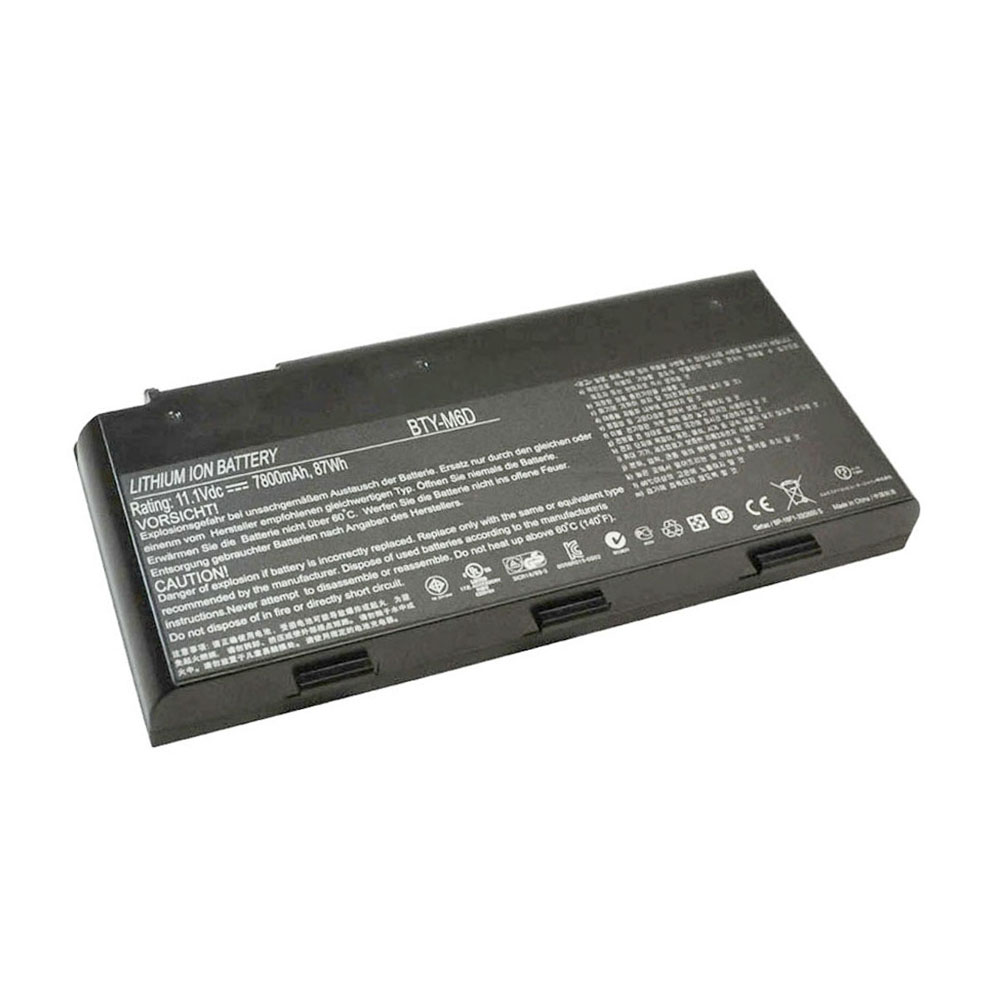 87Wh MSI BTY-M6D Battery
