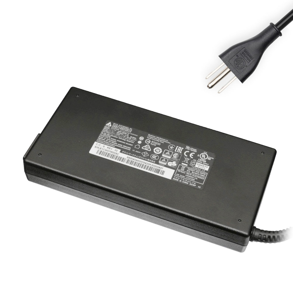 19.5V 7.7A 150W MSI 7.4mm 5.0mm AC Adapter Charger