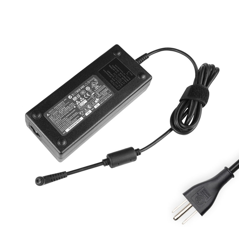 19V 6.32A 120W MSI 5.5mm 2.5mm AC Adapter Charger