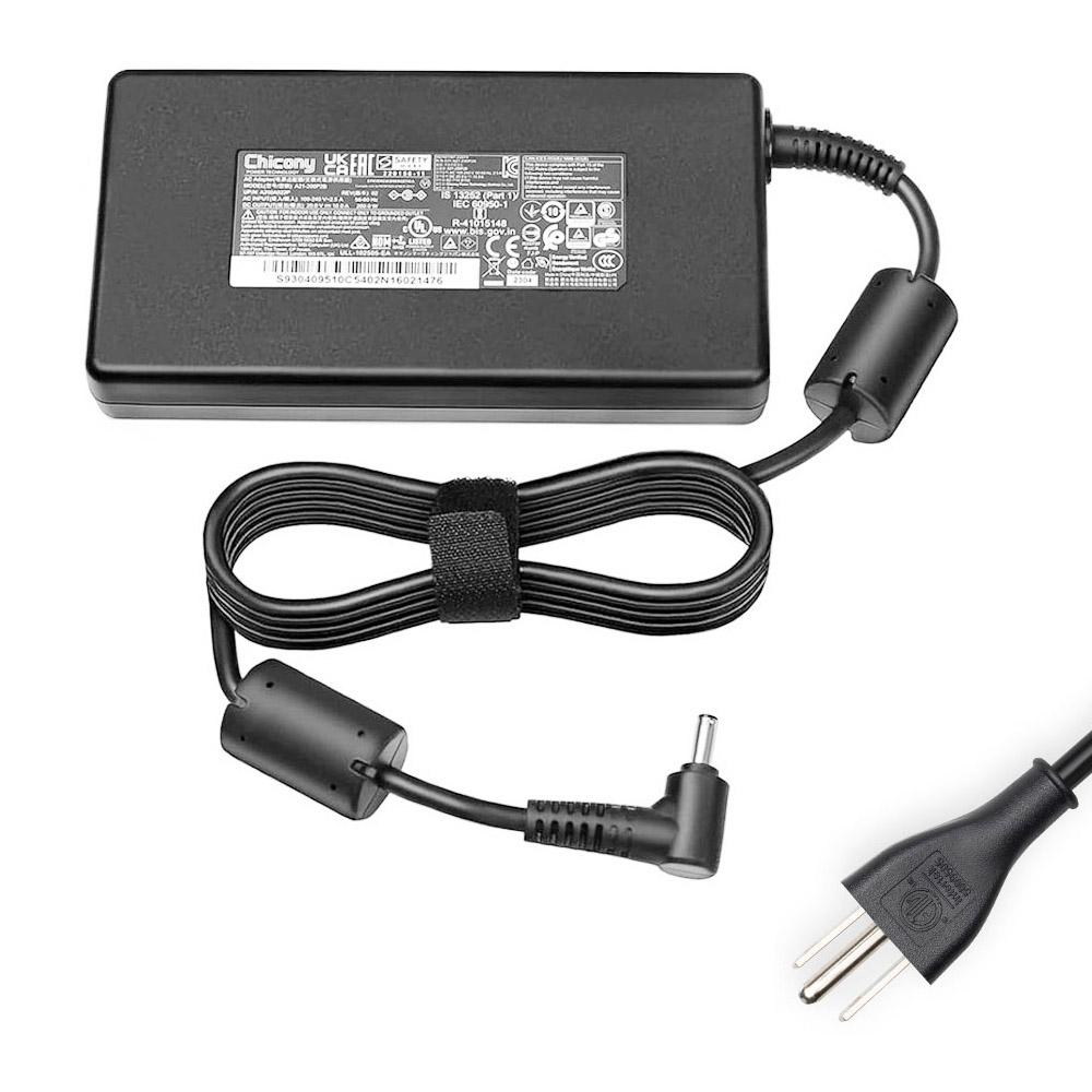 20V 10A 200W MSI 4.5mm 3.0mm AC Adapter Charger