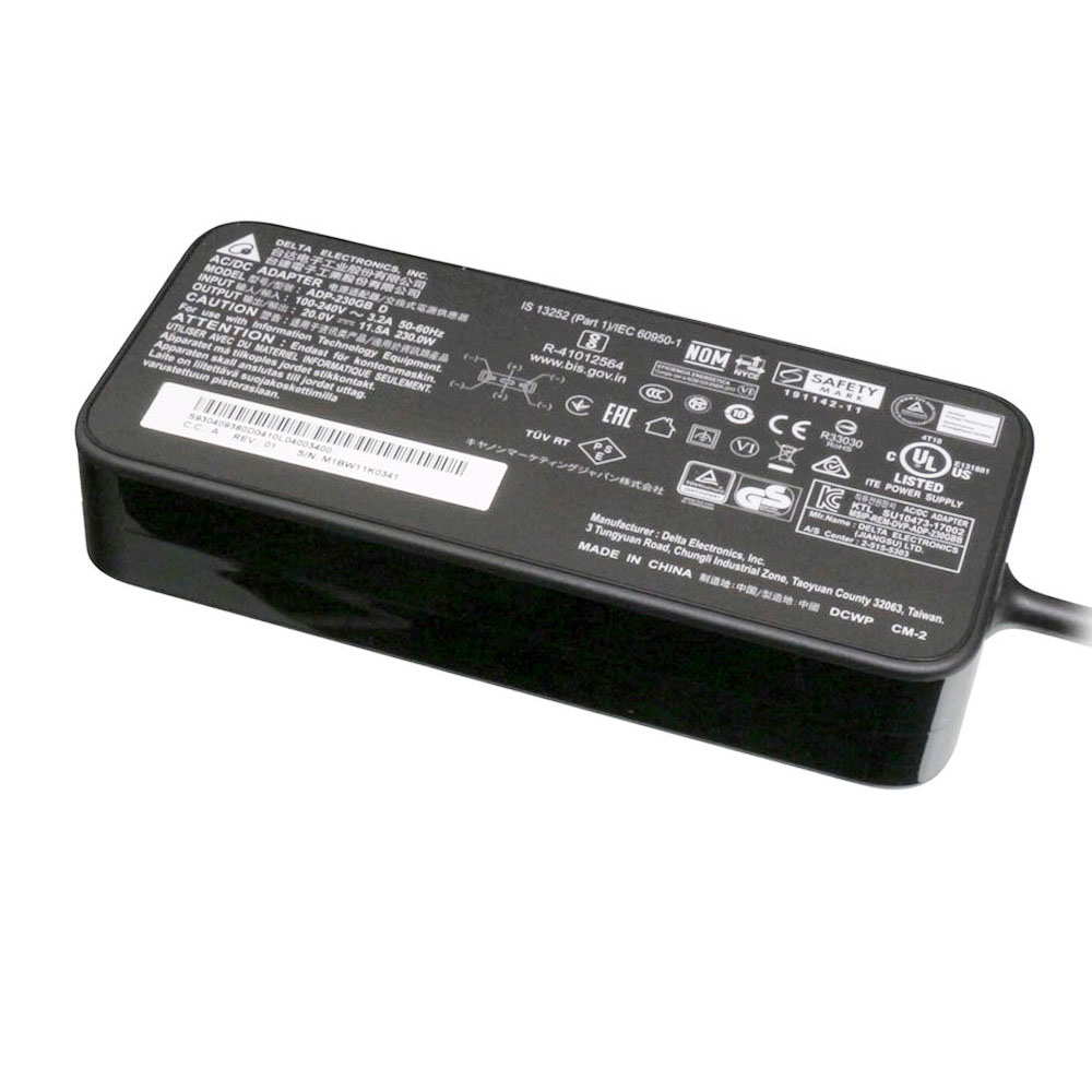 20V 11.5A 230W MSI Rectangle Conn AC Adapter Charger - Image 2