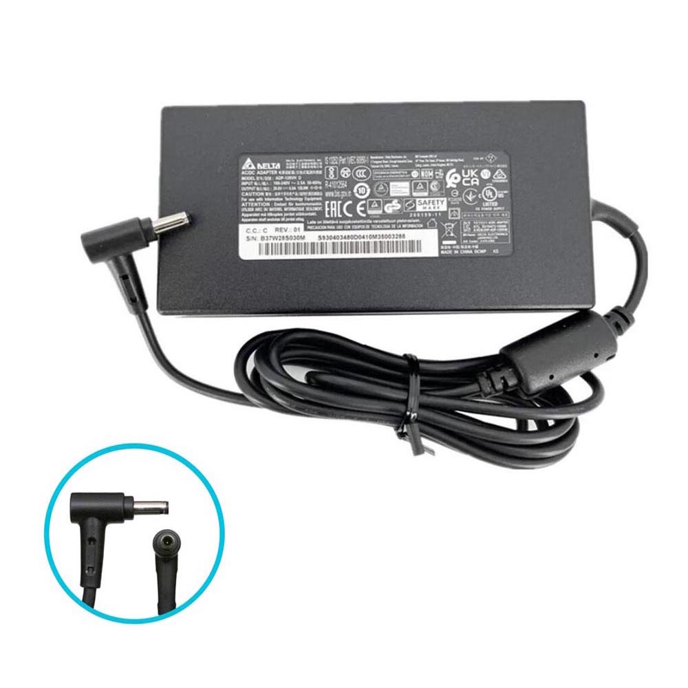 20V 6A 120W MSI 4.5mm 3.0mm AC Adapter Charger - Image 2