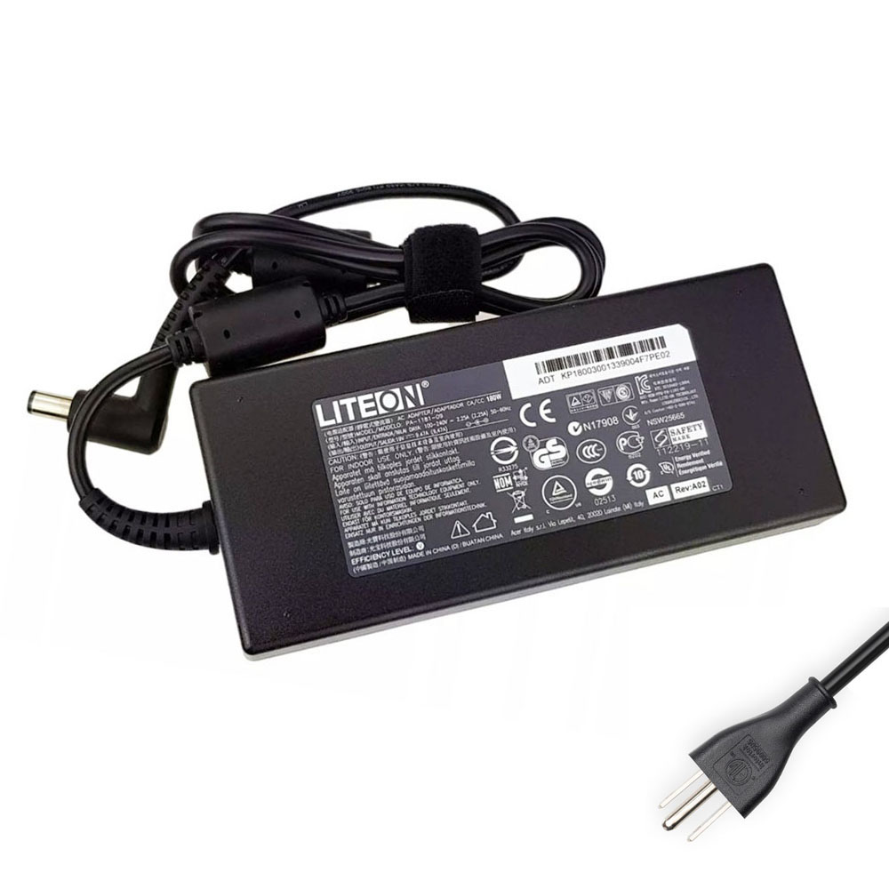 20V 9A 180W MSI 7.4mm 5.0mm AC Adapter Charger