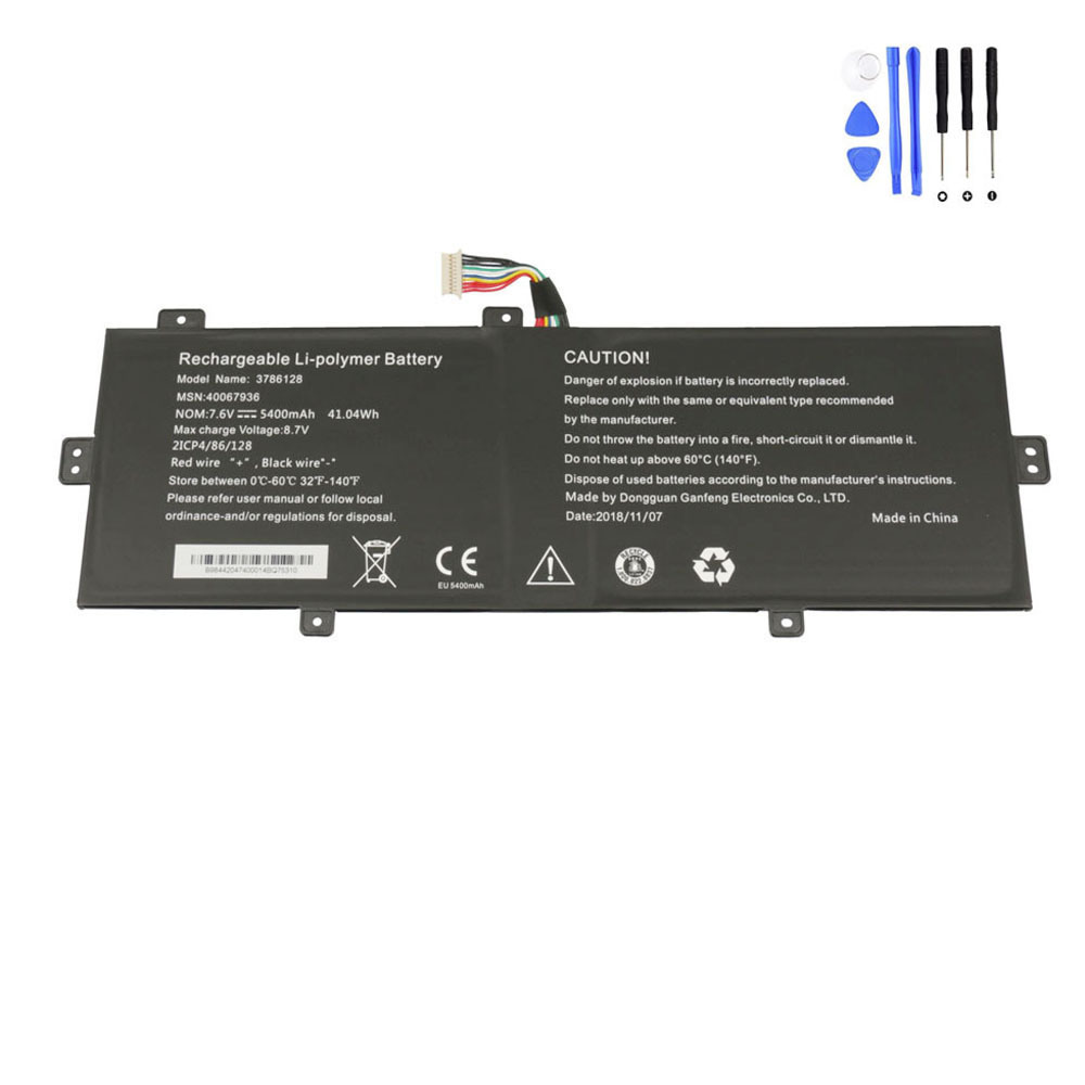 41.04Wh Medion 3786128 Battery Long