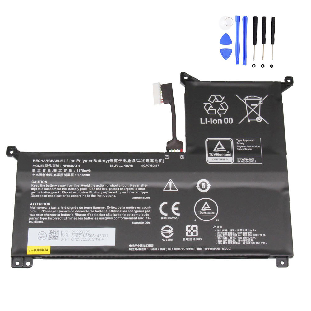 49Wh Medion NP50BAT-4 Battery