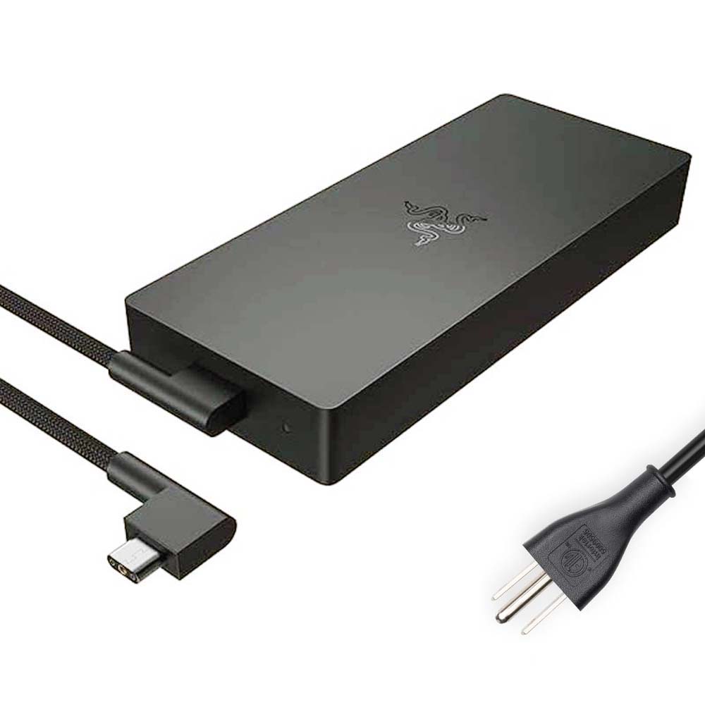 19.5V 16.92A 330W Razer 3-Pin Tip GAN Adapter Charger