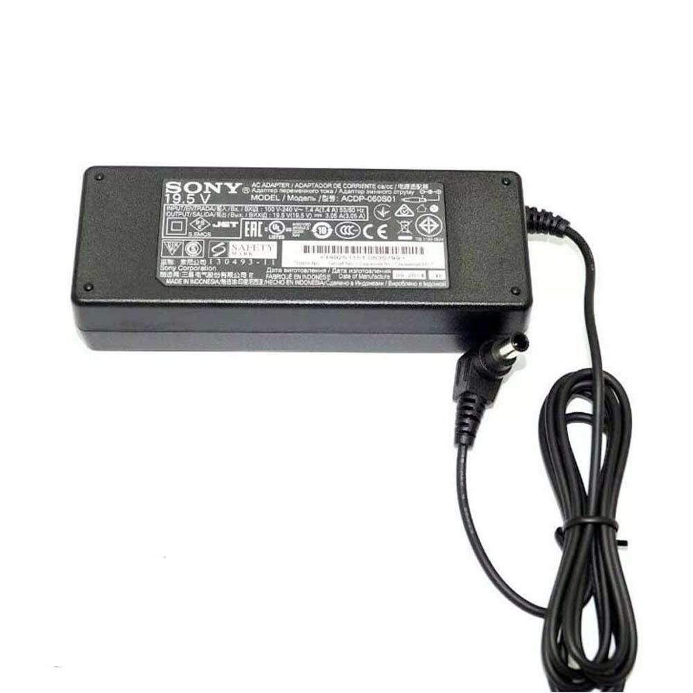 19.5V 3.05A 60W Sony 6.5mm 4.4mm TV Adapter Charger - Image 2