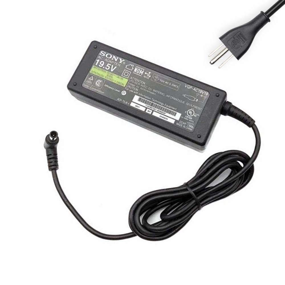 19.5V 3.9A 75W Sony 6.5mm 4.4mm AC Adapter Charger