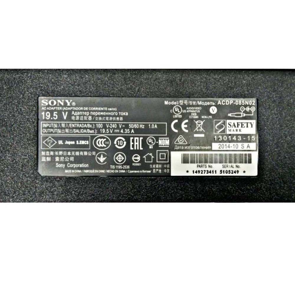 19.5V 4.35A 85W Sony 6.5mm 4.4mm AC Adapter Charger - Image 2