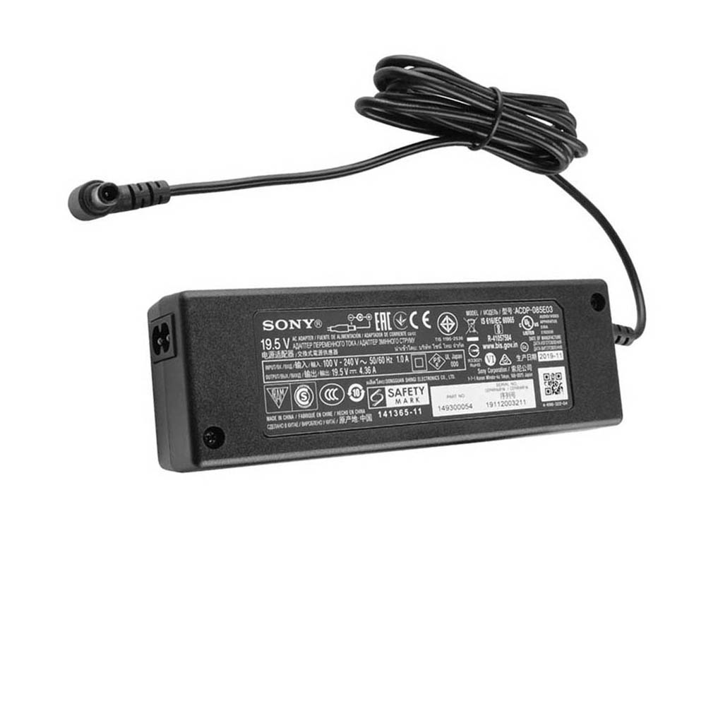 19.5V 4.36A 85W Sony 6.5mm 4.4mm TV Adapter Charger