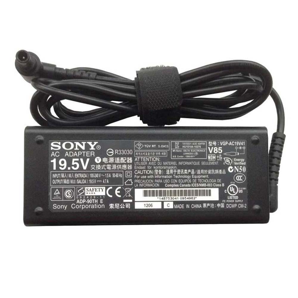 19.5V 4.7A 90W Sony 6.5mm 4.4mm AC Adapter Charger - Image 2