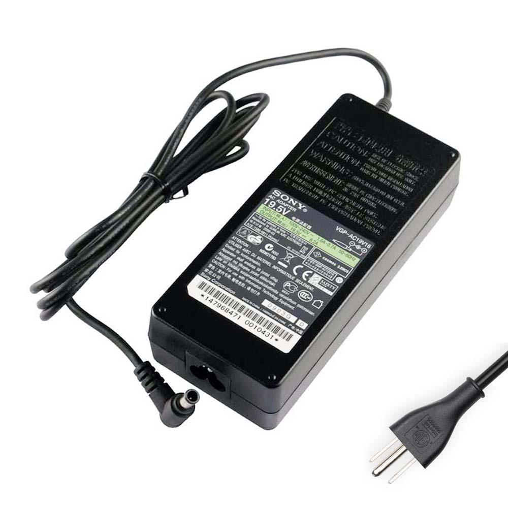 19.5V 6.2A 120W Sony 6.5mm 4.4mm TV Adapter Charger