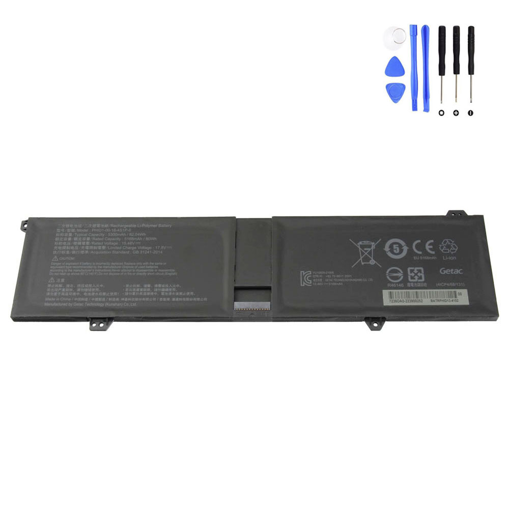 80Wh Tongfang PHID1-00-18-4S1P-0 Battery