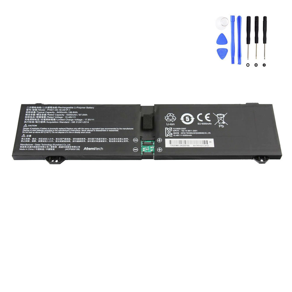 99.8Wh Tongfang PHID1-00-18-4S1P-1 Battery