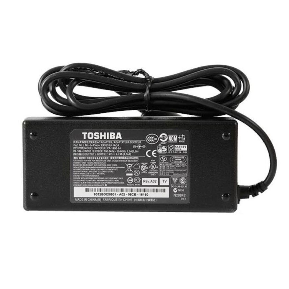 19V 4.74A 90W Toshiba 5.5mm 2.5mm AC Adapter Charger - Image 3