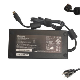 19.5V 11.8A 230W Chicony Round 4-pole AC Adapter Charger