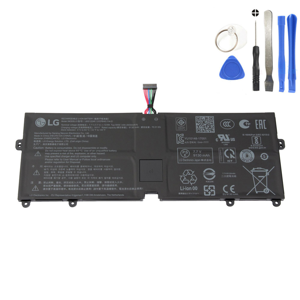 72Wh LG LBS1224E Battery