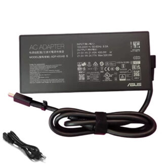 21V 21.45A 450W or 21V 24.77A 520W Asus ADP-450ABB A25-450P1A Rectangle Conn AC Adapter Charger