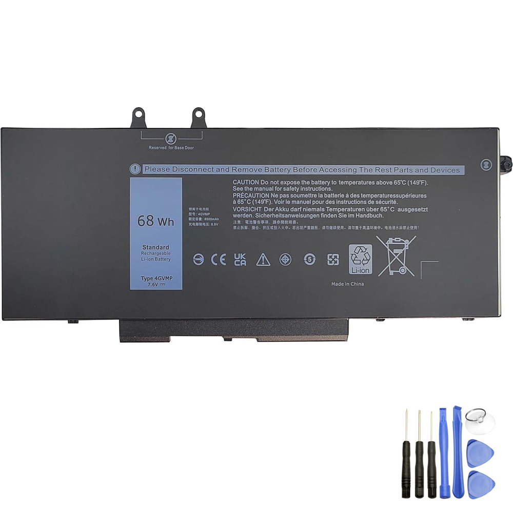 Replacement 68Wh Dell 4GVMP Battery