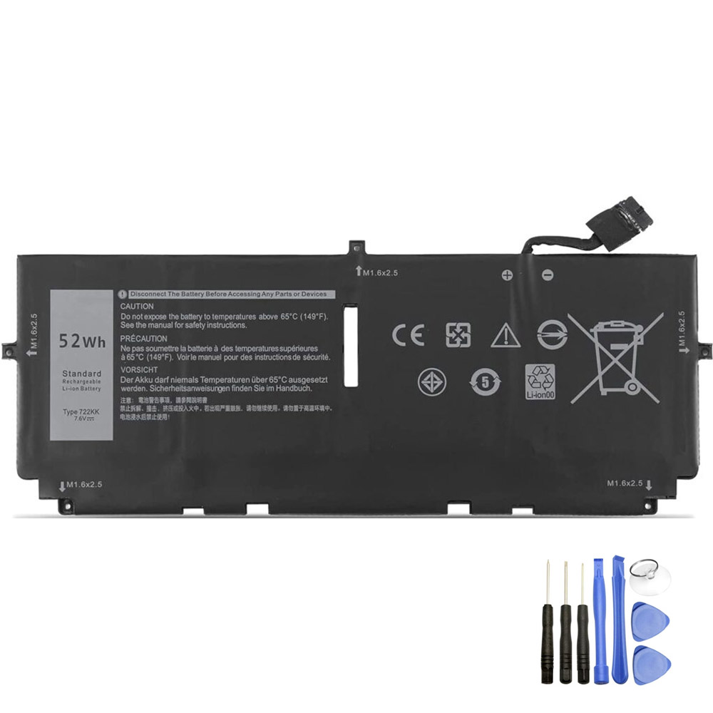 Replacement 52Wh Dell 722KK Battery