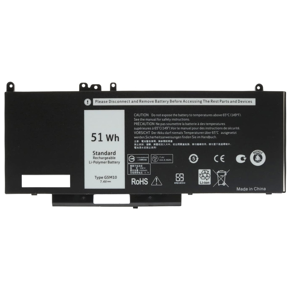 Replacement 51Wh Dell G5M10 Battery