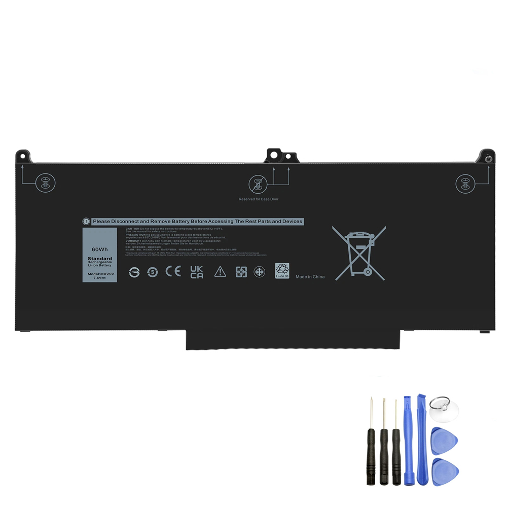 Replacement 60Wh Dell MXV9V Battery