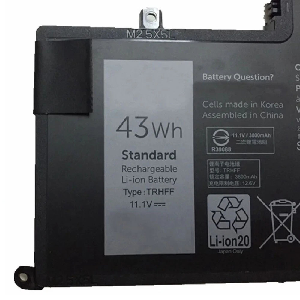 Replacement 43Wh Dell TRHFF Battery - Image 2