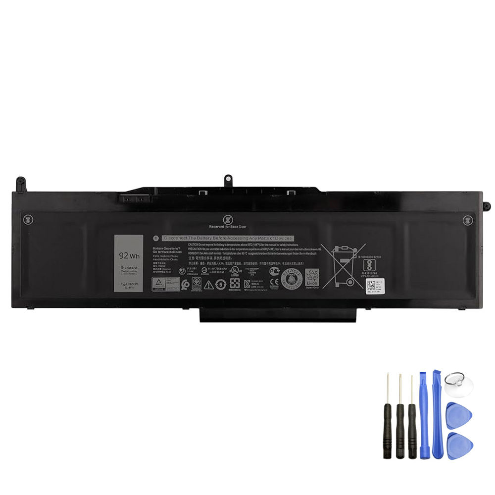 Replacement 92Wh Dell VG93N Battery